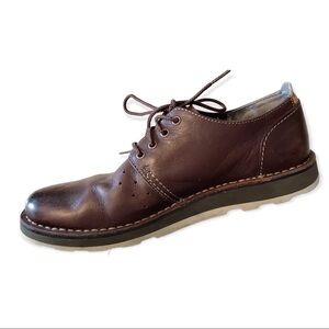 Clarks Brown Mens Lace Up Sneaker Dress Shoe